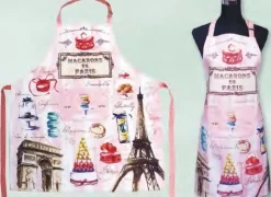 Avental de cozinha "Macarrões de Paris"