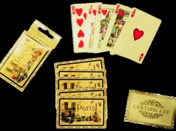 Baralho de 54 cartas de Paris ouro