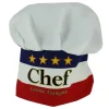 Barrete de cozinheio tricolor Paris