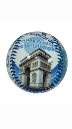 Bola de baseball azul Paris