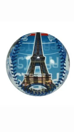 Bola de baseball azul Paris