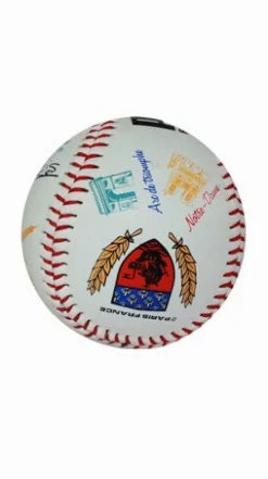 Bola de baseball branca Paris