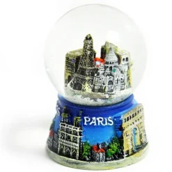 Bola de neve monumentos de paris