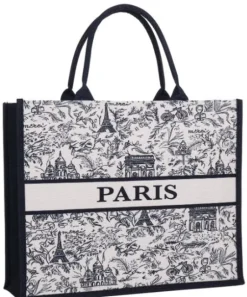 Bolsa tote Paris Book Tamanho Médio