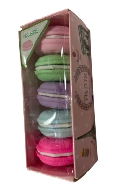 5 Borrachas Macaron Coloridas