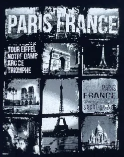 Camiseta com foto de Paris França