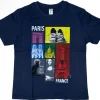 Camiseta da Marinha Paris França