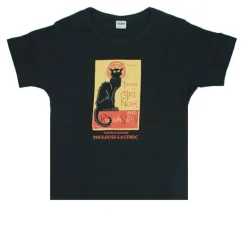 Camiseta feminina La tournée Gato Preto