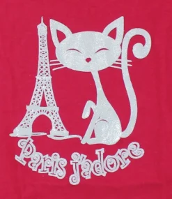 Camiseta infantil Paris J'adore