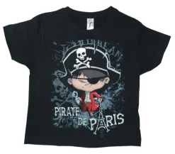 Camiseta infantil pirata
