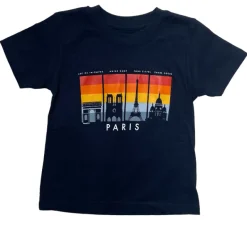 Camiseta Monumentos de Paris Ombre
