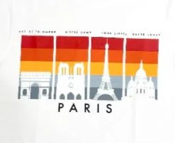 Camiseta Monumentos de Paris Ombre