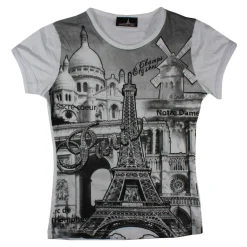 Camiseta Paris Montmartre branca