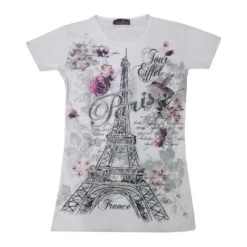 Camiseta Paris Torre Eiffel "La violette"