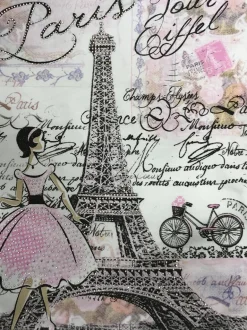 Camiseta Torre Eiffel Paris Princesa - souvenirs Paris pas cher