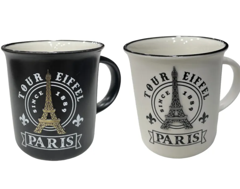 Caneca Torre Eiffel Metálica
