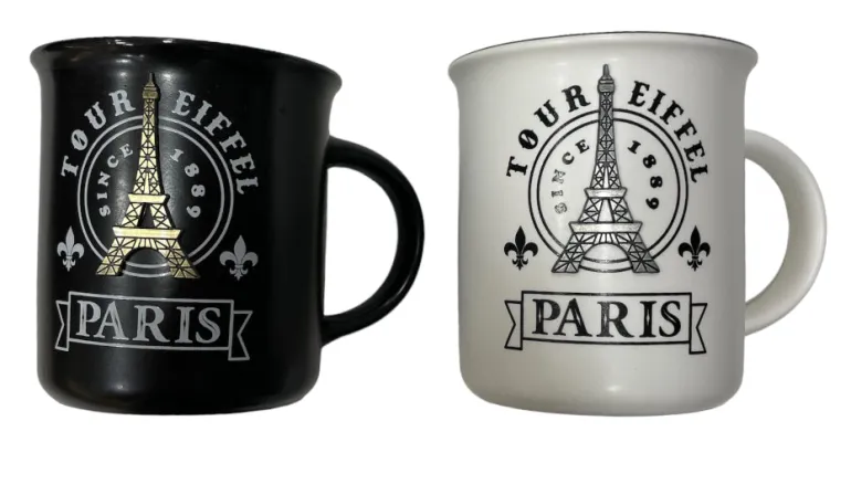 Caneca Torre Eiffel Metálica