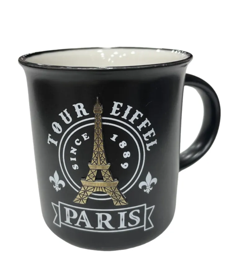 Caneca Torre Eiffel Metálica