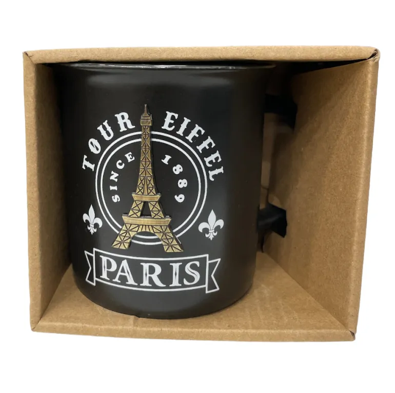 Caneca Torre Eiffel Metálica