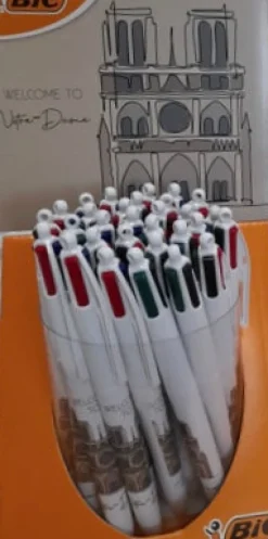 Caneta Bic 4 Cores Notre-Dame de Paris