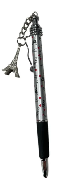 Caneta Torre Eiffel prateada