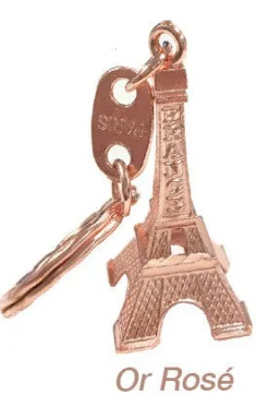 Chaveiro Torre Eiffel cor cobre