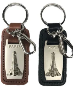Chaveiro Torre Eiffel luxo preto ou castanho