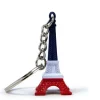 Chaveiro Torre Eiffel tricolor