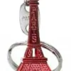 Chaveiro Torre Eiffel vermelho