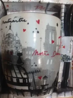 Chávena de café com colher Gatos apaixonados