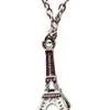 Colar Torre Eiffel prateado