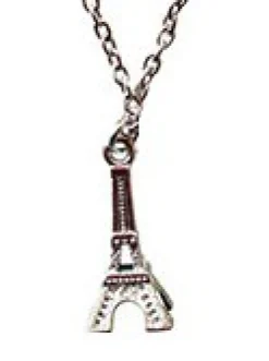 Colar Torre Eiffel prateado