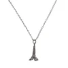 Collier Tour Eiffel strass