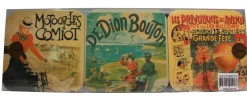 Conjunto de  6 aparadores de copos Chat Noir