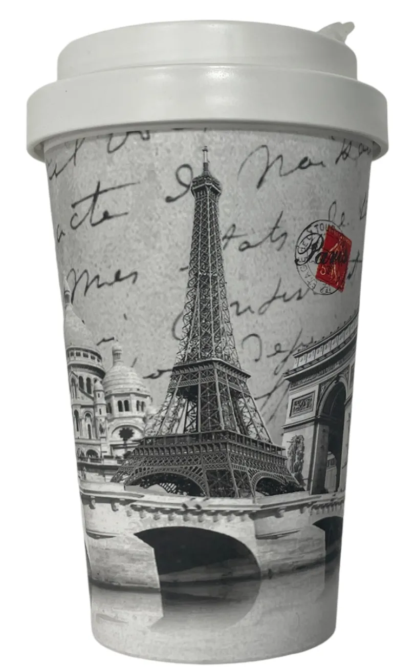 Copo Térmico Ecológico Souvenir Paris