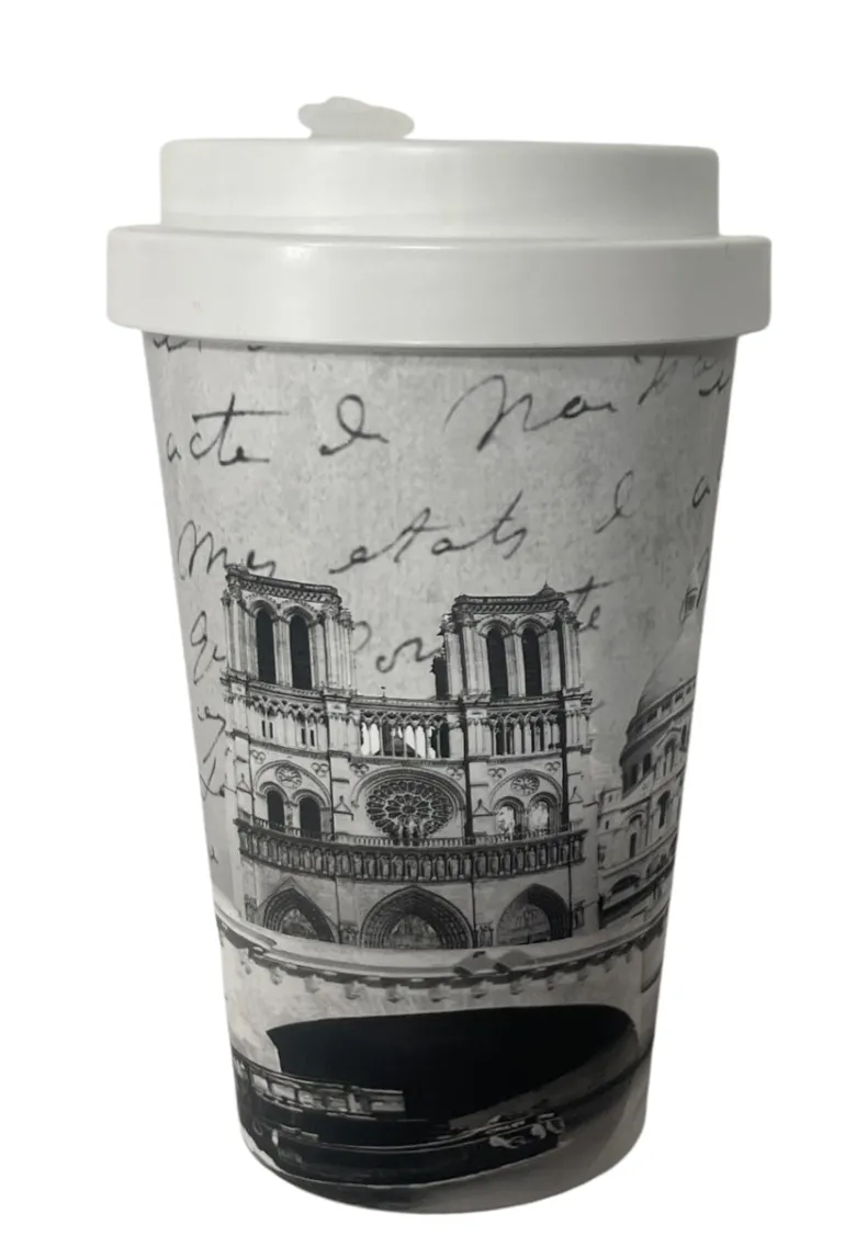Copo Térmico Ecológico Souvenir Paris
