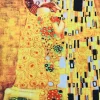 Echarpe Gustav Klimt le baiser
