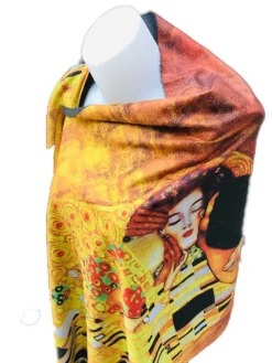 Echarpe Gustav Klimt le baiser