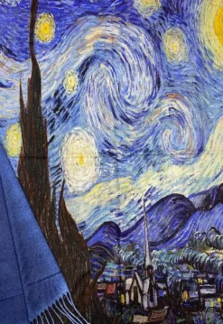 Echarpe Van Gogh "Noite estrelada"