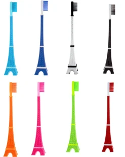 Escova de dentes Torre Eiffel