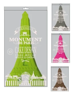 Forma Torre Eiffel em silicone