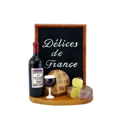 Imã de geladeira "Delícias da França"