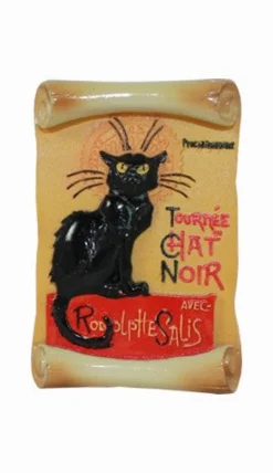 Ima de geladeira "Chat Noir"