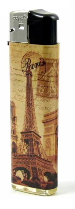 Isqueiro Torre Eiffel Sépia