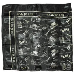 Lenço Paris preto