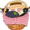 Ímã cesta "Sabores de França"
