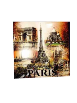 Ímã "Monumentos de Paris no outono"