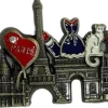 Ímã Paris Corações Strass
