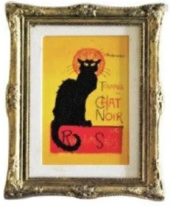 Ímã quadro "O Gato Preto"