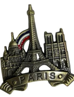 Ímã Torre Eiffel Monumentos do arco-íris de Paris